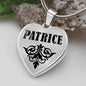 Patrice v01 - Heart Pendant Luxury Necklace