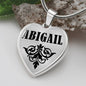 Abigail v01 - Heart Pendant Luxury Necklace