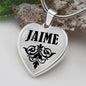 Jaime v01 - Heart Pendant Luxury Necklace