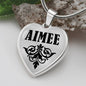 Aimee v01 - Heart Pendant Luxury Necklace