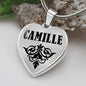 Camille v01 - Heart Pendant Luxury Necklace