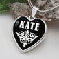 Kate v03 - Heart Pendant Luxury Necklace