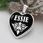 Essie v03 - Heart Pendant Luxury Necklace