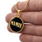 Mamie v02 - 18k Gold Finished Luxury Necklace
