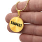 Bridget v01 - 18k Gold Finished Luxury Necklace