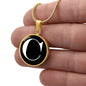 Initial C v3a - 18k Gold Finished Luxury Necklace