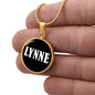 Lynne v03 - 18k Gold Finished Luxury Necklace