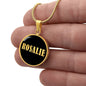 Rosalie v02 - 18k Gold Finished Luxury Necklace