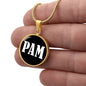 Pam v03 - 18k Gold Finished Luxury Necklace