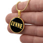 Lynne v02 - 18k Gold Finished Luxury Necklace