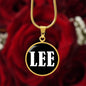 Lee v03 - 18k Gold Finished Luxury Necklace
