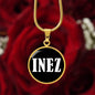 Inez v03 - 18k Gold Finished Luxury Necklace