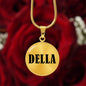 Della v01 - 18k Gold Finished Luxury Necklace