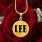 Lee v01 - 18k Gold Finished Luxury Necklace