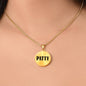Patty v01 - 18k Gold Finished Luxury Necklace