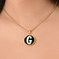Initial G v3b - 18k Gold Finished Luxury Necklace