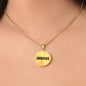Adriana v01 - 18k Gold Finished Luxury Necklace
