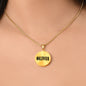 Olivia v01 - 18k Gold Finished Luxury Necklace