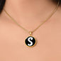 Initial S v3b - 18k Gold Finished Luxury Necklace