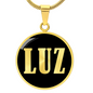 Luz v02 - 18k Gold Finished Luxury Necklace