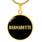 Bernadette v02 - 18k Gold Finished Luxury Necklace