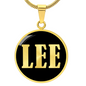 Lee v02 - 18k Gold Finished Luxury Necklace