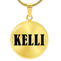 Kelli v01 - 18k Gold Finished Luxury Necklace