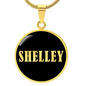 Shelley v02 - 18k Gold Finished Luxury Necklace