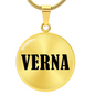 Verna v01 - 18k Gold Finished Luxury Necklace