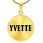 Yvette v01 - 18k Gold Finished Luxury Necklace
