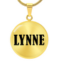 Lynne v01 - 18k Gold Finished Luxury Necklace