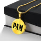 Pam v01 - 18k Gold Finished Luxury Necklace