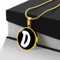 Initial D v3b - 18k Gold Finished Luxury Necklace