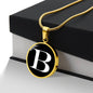 Initial B v3a - 18k Gold Finished Luxury Necklace