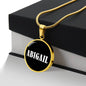 Abigail v03 - 18k Gold Finished Luxury Necklace