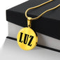 Luz v01 - 18k Gold Finished Luxury Necklace