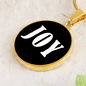 Joy v01w - 18k Gold Finished Luxury Necklace
