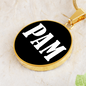 Pam v03 - 18k Gold Finished Luxury Necklace