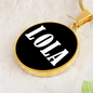 Lola v03 - 18k Gold Finished Luxury Necklace