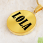 Lola v01 - 18k Gold Finished Luxury Necklace