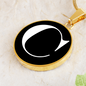 Initial C v3a - 18k Gold Finished Luxury Necklace