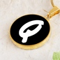 Initial Q v3b - 18k Gold Finished Luxury Necklace