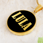 Lula v02 - 18k Gold Finished Luxury Necklace