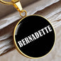 Bernadette v03 - 18k Gold Finished Luxury Necklace