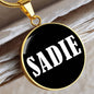 Sadie v03 - 18k Gold Finished Luxury Necklace
