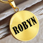 Robyn v01 - 18k Gold Finished Luxury Necklace