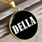 Della v03 - 18k Gold Finished Luxury Necklace