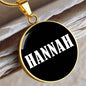 Hannah v03 - 18k Gold Finished Luxury Necklace