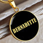 Bernadette v02 - 18k Gold Finished Luxury Necklace