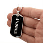 Andrea v2 - Luxury Dog Tag Necklace